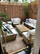 Chambre avec terrasse chez lhabitant dans appartement moderne