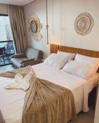 Flat com piscina privativa!