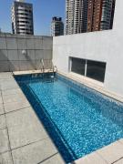 Palermo, luminoso departamento con pileta