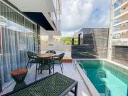 Ap novo luxo 3 suits 100mt da Praia da Palmas - 0111