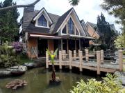 Villa puncak bogor at kota bunga ada karoke & AC