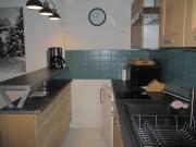 Studio 4 pers, balcon sud, parking, face pistes - FR-1-404-352