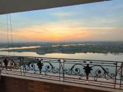 شقه بالمعادي مطله علي النيل موقع وفيو متميز