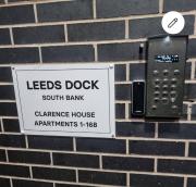 Modern apartment by Leeds dock