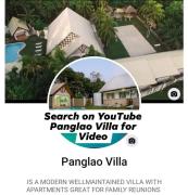 Panglao villa family reunions