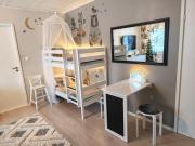 Winter Woods family room