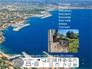 Duplex lumineux avec terrasse près des plages