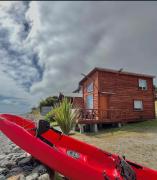 Cabañas frente al mar