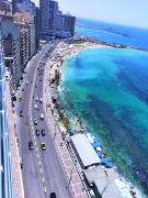 Beach front Fully finished apartments in Sidibishr, Alexandria