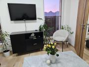 City apartment with moutain view - free parking