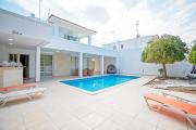 Beachfront Villa Larnaka Dhekelia with Pool