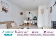 100m de la plage des Mouettes, appartement pour 4