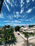 Apê de frente para o mar, a 1 min da praia!