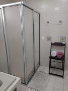 Suíte privada no apartamento frente ao mar