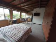 Confortable y único vista a las montañas