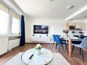 luxury apartment with a beautiful view of the Danube, free spa - wellness and car parking in the center of the city luxury apartment with a beautiful view of the Danube, free spa - wellness and car parking in the center of the city