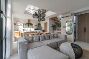 Modern New Villa Bordering Canggu, Ricefield View