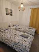 Modern seafront flat with a private garage