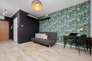Piękne Studio z Balkonem dla 2 osób w Warszawie by Noclegi Renters