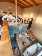 Pumillahue Lodge cabaña matrimonial