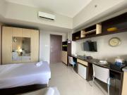 Cozy Studio Room No Kitchen at Skyland City Jatinangor Apartment By Travelio