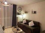Studio avec vue sur les pistes