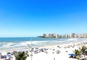 Apartamento Frente ao Mar na Praia das Pitangueiras - Ar Condicionado - 8 Pessoas