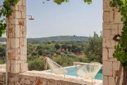 TD Trulli Terralta Panoramic Pool Over Countryside