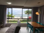 Lindo apartamento com dois quartos , frente mar