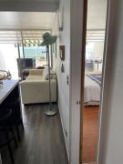 Departamento frente al mar, en playa amarilla, con piscina