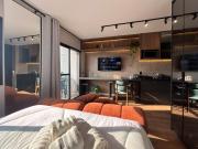 TZ - Apto no Vila Olímpia, moderno e com vista da cidade!