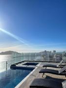 Departamento frente al mar sobre el malecón de Mazatlan