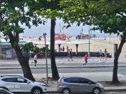 Leme de frente para o mar na Quadra Gourmet da Atlântica