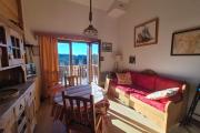 Appartement familial au Revard vue sur le jardin denfant et pistes