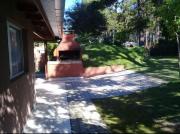 Casas en mar azul las gaviotas