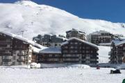 RPP B95- Tignes Val Claret skis aux pieds départ Gde Motte