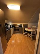 Cozy loft apartment with a view