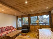 Appartement cosy 4-6 pers balcon, ski au pied, parking couvert - FR-1-459-27