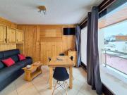Studio lumineux 5 pers, à 50m des pistes, balcon sud - FR-1-416-225