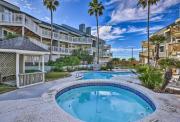 Balcony, Pool and Beach Access Port Aransas Condo!