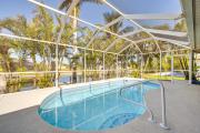 Patio, Dock and Canal Access Cape Coral Home!