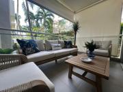 Luxury 2 Bedroom Apartment, 1 Min Walk to Punta Popy Beach, Pool, AC, Fast WiFi, Las Terrenas