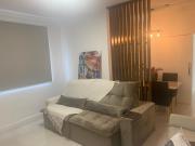 Apto32-Encantador -2 quartos- em Santos-SP com ar condicionado