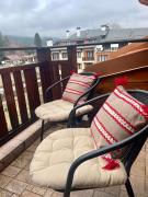 Mountain view 1-bedroom apartment few steps from ski piste and Gondola lift