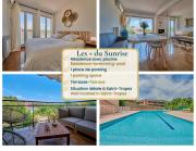 Sunrise -Swimming-pool-Saint-Tropez center-parking