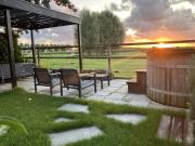 vakantiehuisje M&M airconditioning sauna hottub private garden