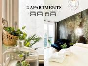 Repetti Suites - Two Adjacent & Independent Apartments 10 minutes to Milan City Centre & Linate Airport