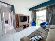 Apê Completo, AC, Wi-Fi | 300m Praia Canasvieiras