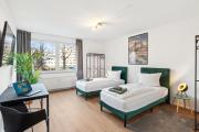 Premium Quartier One - 5 Bedrooms, 2 Parkplätze, für Familien & Teams
