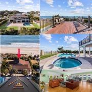 Posh Ocean Front: Huge Private Pool, Yard, Spa, Patio & Deck, BBQ, Game Room with 4 En-Suite Bathrooms